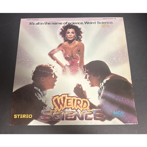 Weird Science Laser Videodisc LD Stereo MCA Home Video John Hughes Kelly LeBrock - Picture 1 of 4